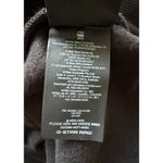 G-Star Raw Black Flocked Hoodie Sweatshirt Dress New With Tags Size Extra Small Photo 9