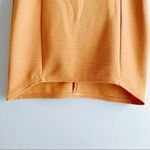 MINKPINK NWT  Orange Stretch Ribbed Fonda Mini Skirt, Size‎ Medium Photo 9