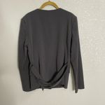 Venus  NWT Charcoal Gray Button Down Cardigan Jacket 10 Photo 3