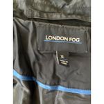 London Fog  Womens XL Black Trench Coat Double Breasted‎ Belted Classic Photo 4