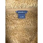 Eddie Bauer  - Teddy Bear Fuzzy Quarter Zip Top in Mustard Yellow Photo 2