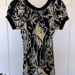 Jason Maxwell O-Ring Leaf Print Blouse Photo 1