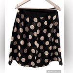 Ann Taylor Silky Polka-Dot Skirt Classic Flirty Skirt Lined Sz 2 Pin-Up Girlcore Photo 1