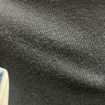 Paige Raundie black wool blend cold should asymmetrical turtleneck sweater Large Photo 7