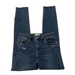 Pistola  Distressed High Rise Raw Hem Skinny Ankle Jeans, Sz 27 Photo 5