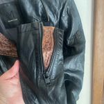 MAURITIUS Lany Leather Moto Jacket Black Size M Photo 11