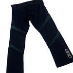 Lorna Jane  Spark 7/8 Tight Crop Leggings Black/Neon Spearmint Size Small Photo 0