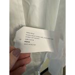 Emma Willis NWT Women's Pleated Front Cotton Dress Shirt in White Size Medium Photo 6