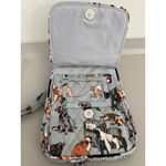 Vera Bradley  Dog Show Quilted Crossbody Bag Adjustable Strap Small RFID NEW Photo 3