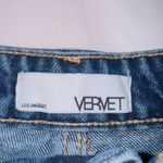 Vervet  Medium Wash Denim High Waisted Distressed Mom Jean size 26 Photo 1