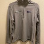 Patagonia Gray Fleece 1/4 Length Zip Sweater Photo 0
