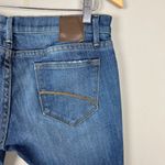 Driftwood Jeans Womens 29 Embroidered Flower Distressed Blue Denim Skinny Photo 12