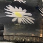 Daisy Floral Rain boots Size8 Size 8 Photo 3