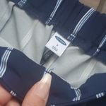 Old Navy  navy blue and white stripe Pullon pants size 4 new but ripped the tags Photo 2