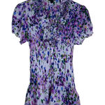 East 5th  Women's PXL Smocked Floral Blouse Photo 0