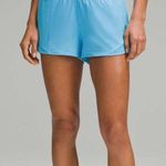 Lululemon  Hotty Hot High-Rise Lined Short 2.5" Kayak Blue Light Size 4 Photo 0