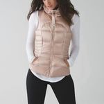 Lululemon 2013 Fluffin’ Awesome Vest Rose Gold Size 6 Ultra Rare Goose Down Vest Photo 1