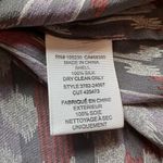 Joie gray, red & purple watercolor sleeveless silk tank top size XS Photo 6