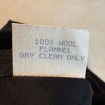 Vintage G.H. Bass & Co 100% Wool Wrap Skirt Women’s Sz 8 Charcoal Career Office Photo 5