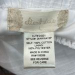 Altar'd State Altar’d State White Ruffled Strap Tired Dress cotton size Large Photo 7
