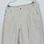 Anthropologie Pilcro  The Breaker Relaxed Jeans Cream Ivory Size 32 Photo 4