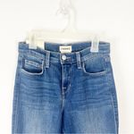 L'Agence L’AGENCE Dean Mid Rise Slim Straight Five Pockets Blue Denim Jeans, Size 24 Photo 10