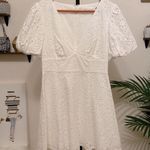 Fame and Partners The Harriet Mini Dress Ivory Photo 0