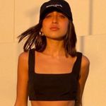 Princess Polly  Black Huxley Cropped Tank 10 Photo 5