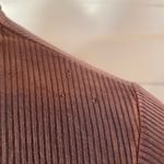 Ribbed Collar Zip Photo 1