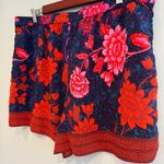 Anthropologie Ett Twa Wynnewood High Waisted Floral Elastic Waist Shorts Photo 5