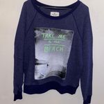 American Eagle Take me to the beach crewneck sweatshirt Photo 0
