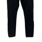 ZARA The Panelled Slim High Rise Slim Fit 4-Pocket Jeans Black Denim Size US 2 Photo 12