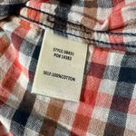 Skies Are Blue  Plaid button up shirt Size Medium Photo 7