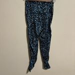 Beyond Yoga  Lux Droplets Print High Waisted Leggings Black Blue- Size Small Photo 4