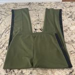 Hunter Pants In olive green and black with buttons- women’s size small Photo 3