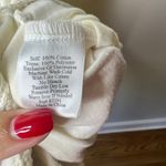 Johnny Was Ivory Embroidered V-Neck Cinch Waist Cotton Mini Dress Size Medium Photo 8