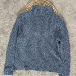 Royal Robbins  Women’s Mock Neck Pullover Knit Sweater Longsleeve Cotton Blue L Photo 7