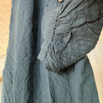 Free People NEW  blue beaded jumpsuit size large Photo 6