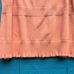 Nicole Miller Pink Fringe Hem Tank Top M Photo 2