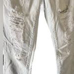 Buffalo David Bitton Buffalo Jeans Womens 6/28 White Washed Low Rise Stretch Straight Leg Distressed Photo 2