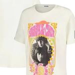 Daydreamer Sonny & Cher Melody Fair Boyfriend Tee, Size M, New w/o Tag MSRP $88 Photo 1