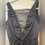 Victoria's Secret ‎ Black Mesh Detail Open Back Bodysuit Size S Photo 4