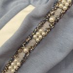 Akira Blue Pearl Embellished joggers Photo 2