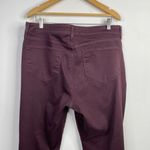NYDJ Not Your Daughters Jeans Alina Burgundy Leggings Pants Skinny Plus 16W 16 Photo 5