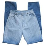 Wrangler Vintage Jeans Cowboy Cut Ombre Dip Dyed Made in USA Size 11x34 14MWZ Photo 4