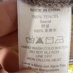 Naked Zebra  High Waisted Pleated Tencel Shorts Taupe Brown Relaxed Fit Sz M Photo 9