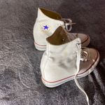 Converse RARE  Chuck Taylor Lux Hidden Wedge Heel Mid Sneaker 'White' 6.5 Photo 2