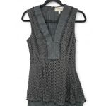 DEREK LAM 10 Crossby 6 Dress Mini Ruffle Layer V Photo 1