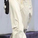 Urban Outfitters Balloon Cargo Parachute Pants Size S Beige Photo 0