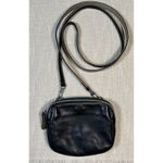 Bruno Rossi Firenze Women's Small Leather Black Crossbody Bag Made in Italy Photo 1